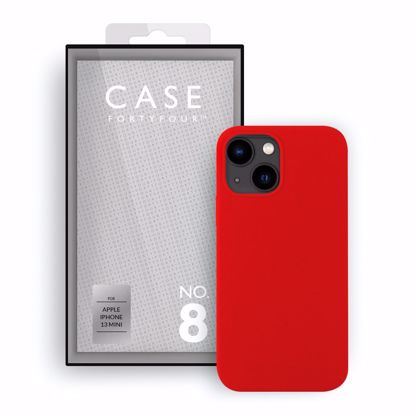 Picture of Case FortyFour Case FortyFour No.8 for Apple iPhone 13 Mini in Red